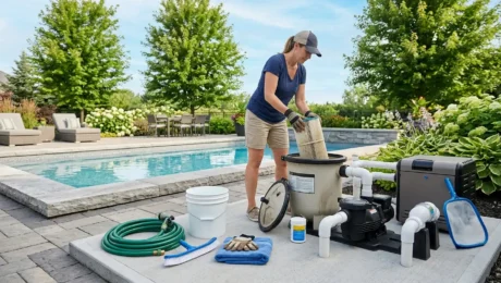 pool filter cleaning pool filter cleaning